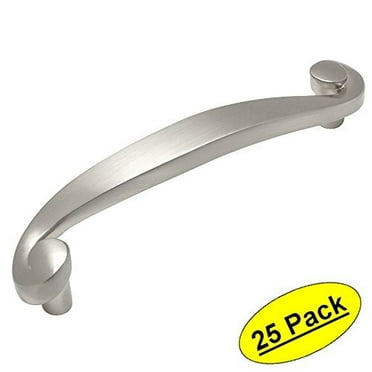 3 Inch Hole Centers 76mm Cosmas 9009GPH Graphite Twist Cabinet Hardware Handle Pull 25 Pack 